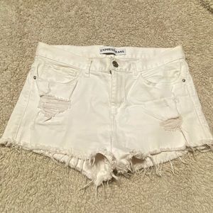 Express White Shorts - Size 10